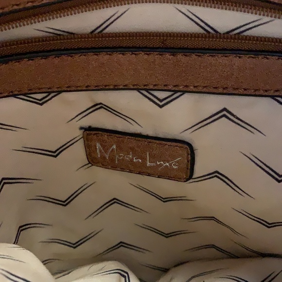 Moda Luxe Vegan Leather Backpack - Picture 2 of 6